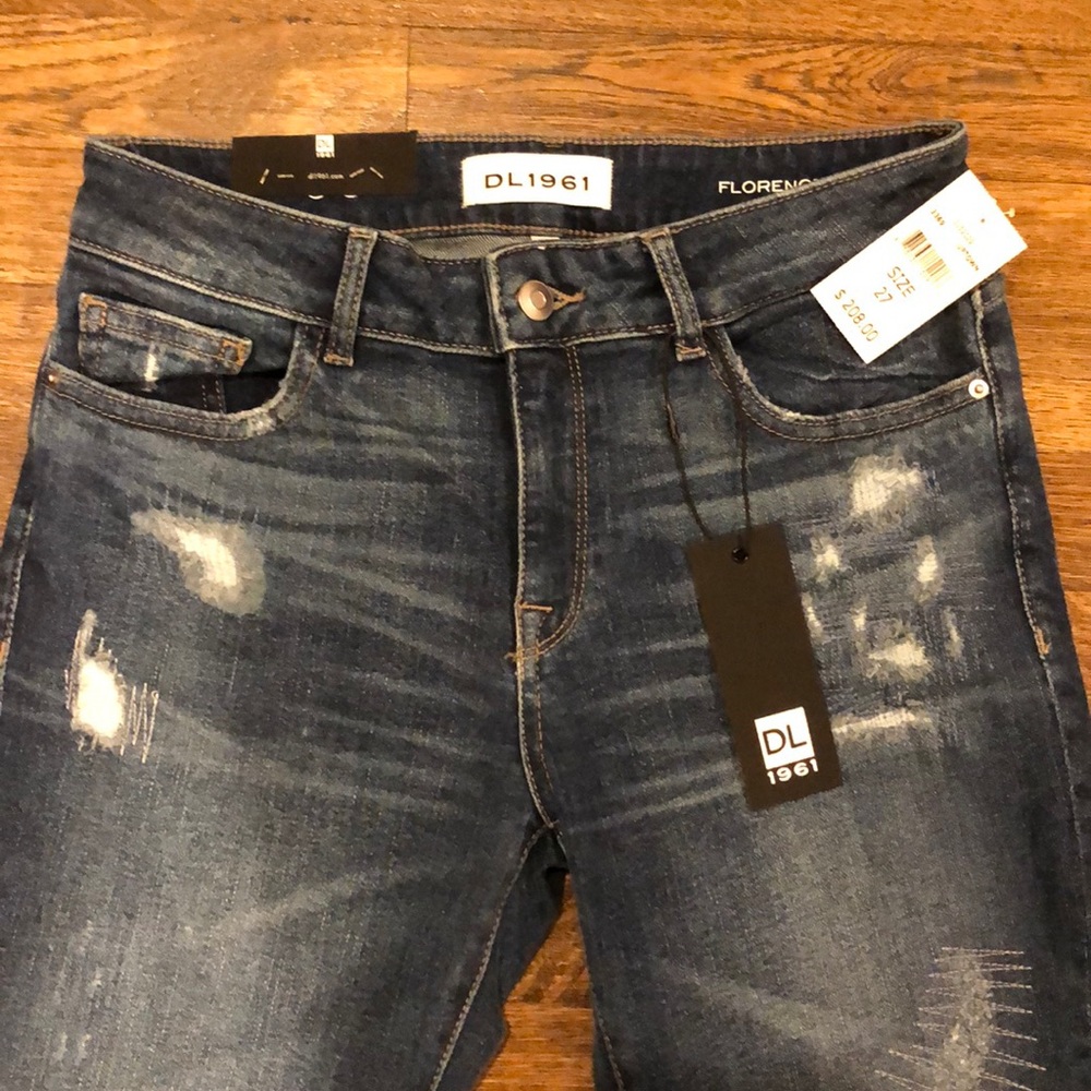 DL1961 Florence Cropped Instasculpt Skinny Jean - Picture 2 of 4